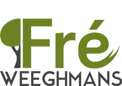 Het logo van Tuin- en klinkerwerken Fré weeghmans.